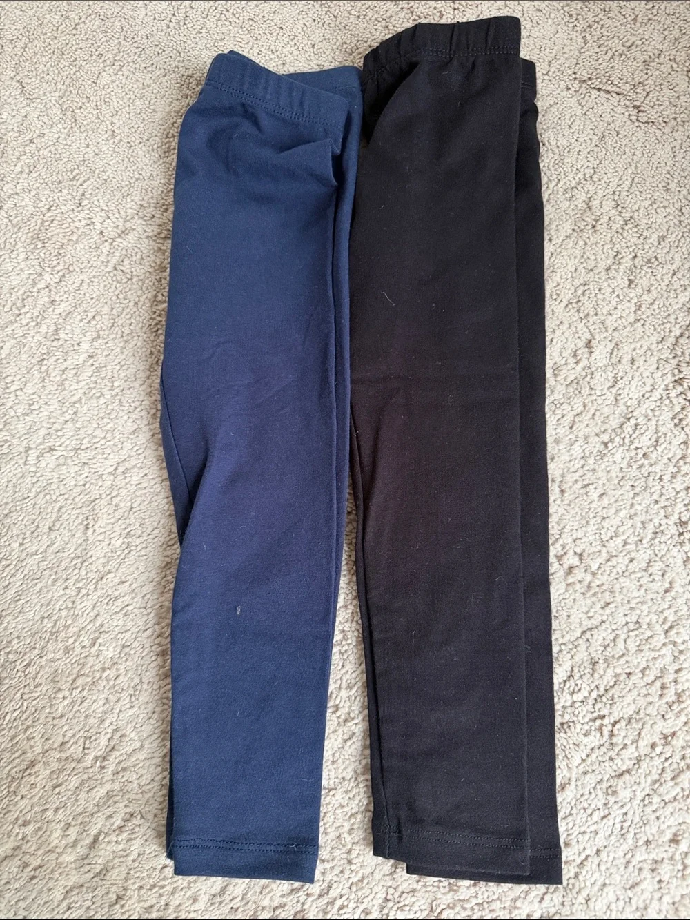 The Children's Place Navy & Black Girls' Stretch Leggings - 2 Pack